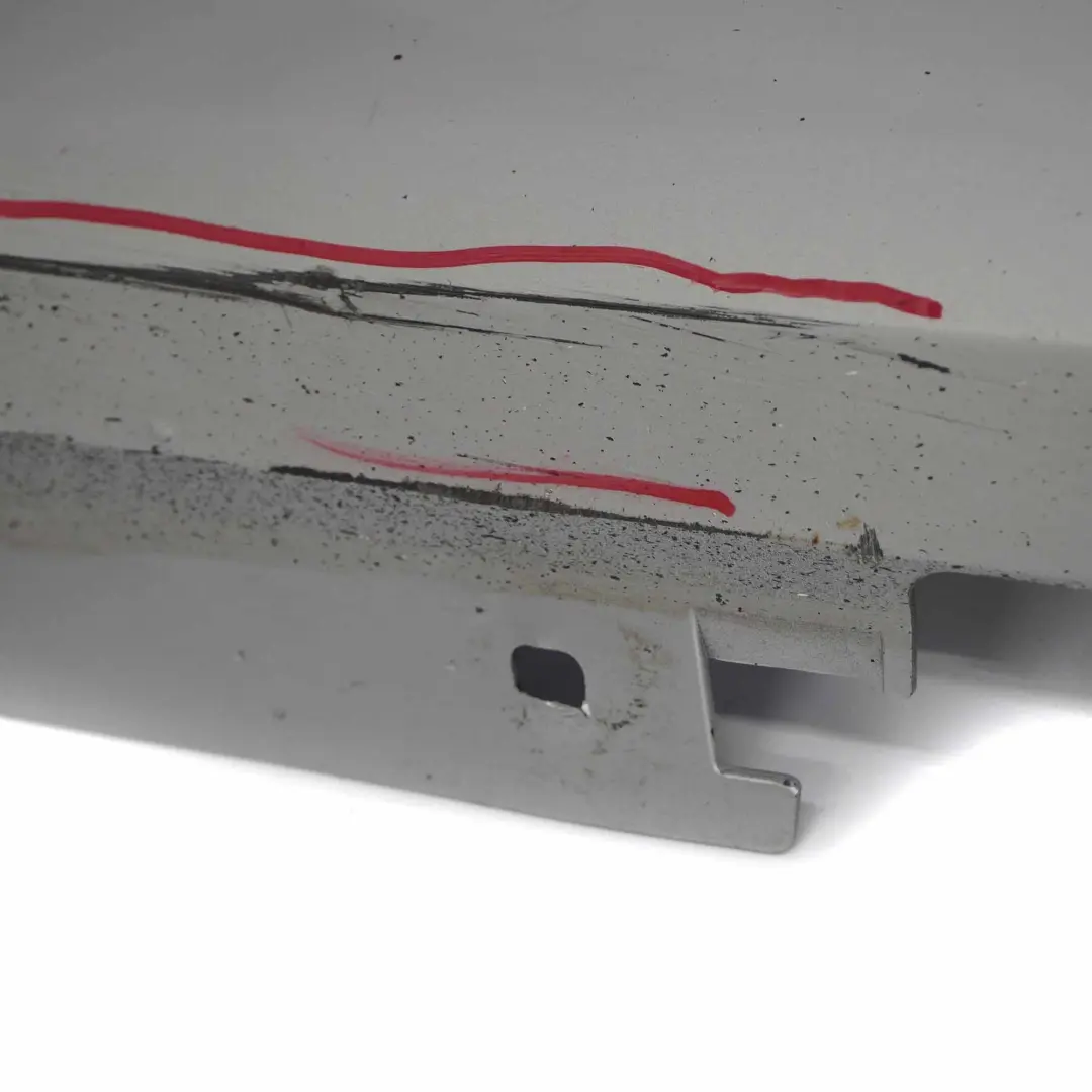 BMW E92 E93 M Sport Sill Strip Side Skirt Cover Left N/S Titansilber Silver 354 - SKU 0036123-TS1 - Part number 0036123