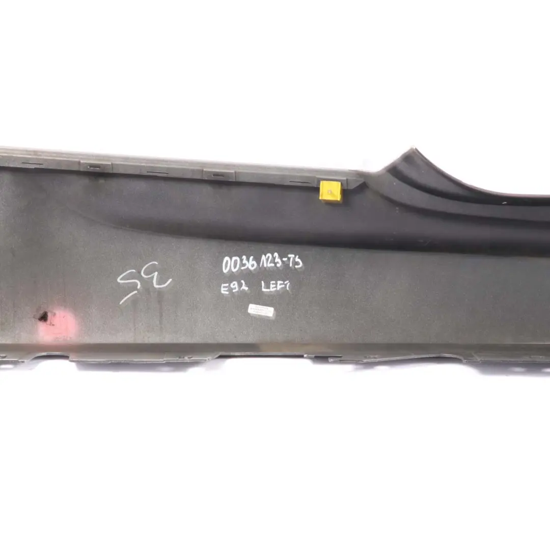Sill Strip Side Skirt Left N/S Titansilber Silver to BMW 3 Series E92 E93 M Sport with Part number 0036123 BMW 3 Series E92 E93 M Sport Sill Strip Side Skirt Left N/S Titansilber Silver - SKU 0036123-TS - Part number 0036123