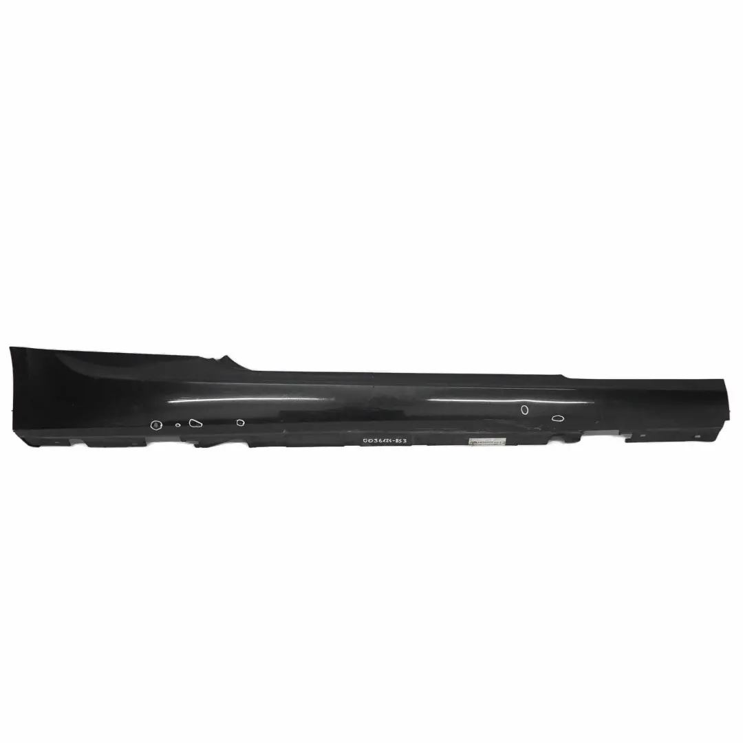 BMW E92 E93 M Sport Faldón Lateral Derecho O/S Negro Zafiro - 475 - SKU 0036124-BS3 - Número de pieza 0036124