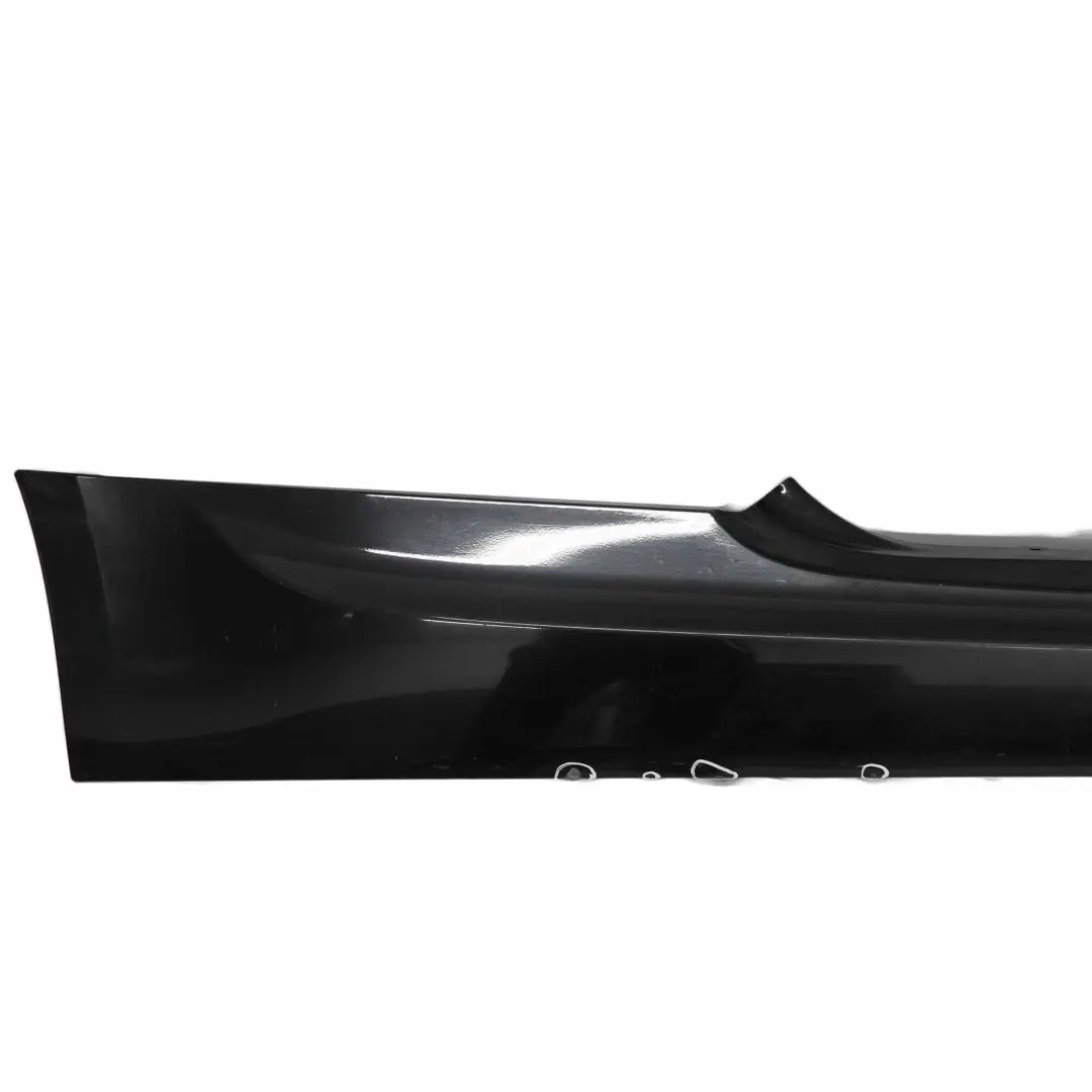 BMW E92 E93 M Sport Faldón Lateral Derecho O/S Negro Zafiro - 475 - SKU 0036124-BS3 - Número de pieza 0036124