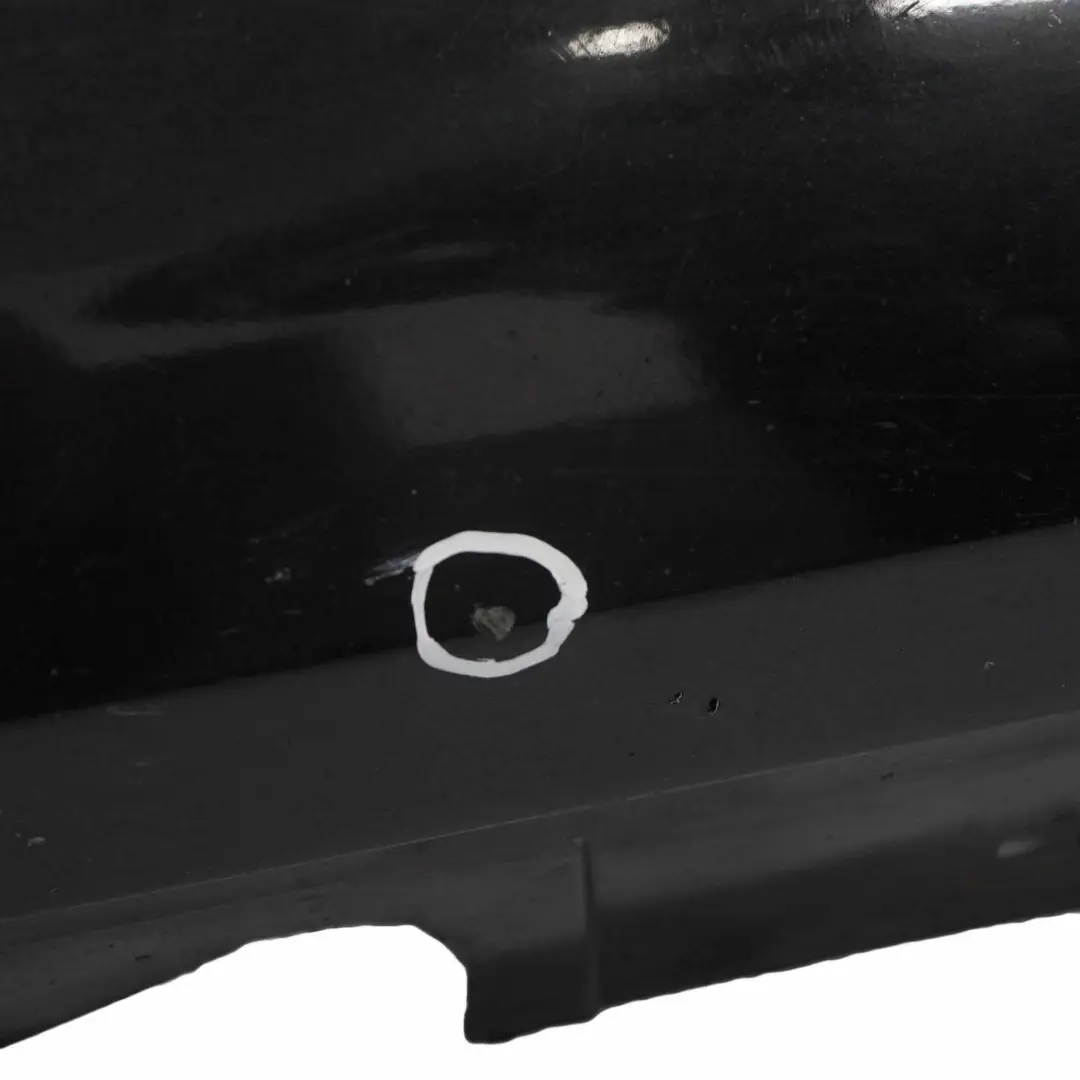 BMW E92 E93 M Sport Faldón Lateral Derecho O/S Negro Zafiro - 475 - SKU 0036124-BS3 - Número de pieza 0036124