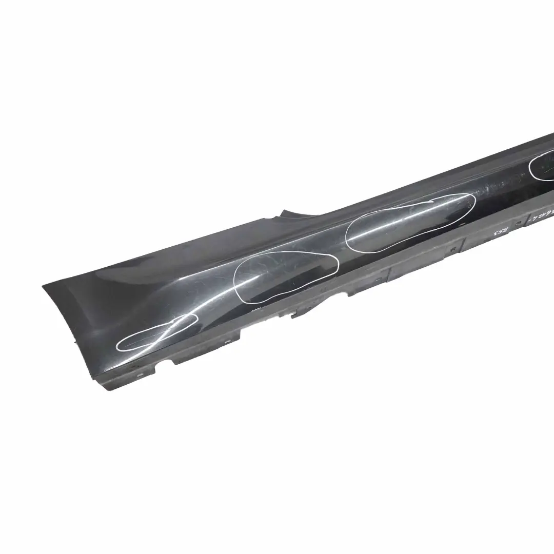 BMW E92 E93 M Sport Bande de Seuil Droit Noir Saphir - 475 - SKU 0036124-BS4 - Numéro de pièce 0036124