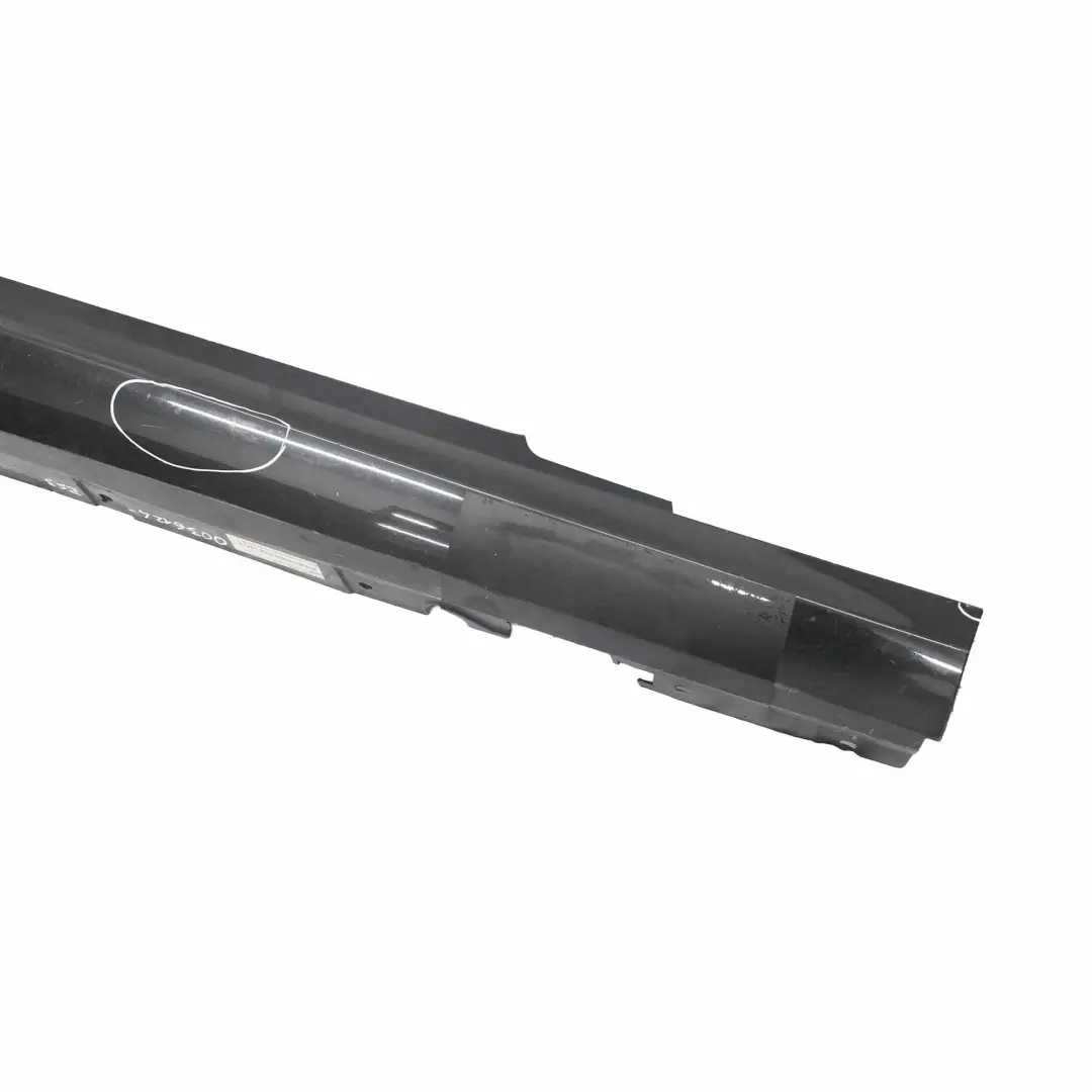 BMW E92 E93 M Sport Faldón Lateral Derecho O/S Negro Zafiro - 475 - SKU 0036124-BS4 - Número de pieza 0036124