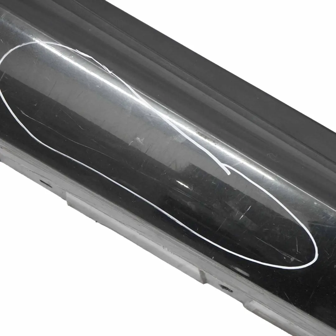 BMW E92 E93 M Sport Schwellerleiste Rechts Black Sapphire Schwarz - 475 - SKU 0036124-BS4 - Teilenummer 0036124