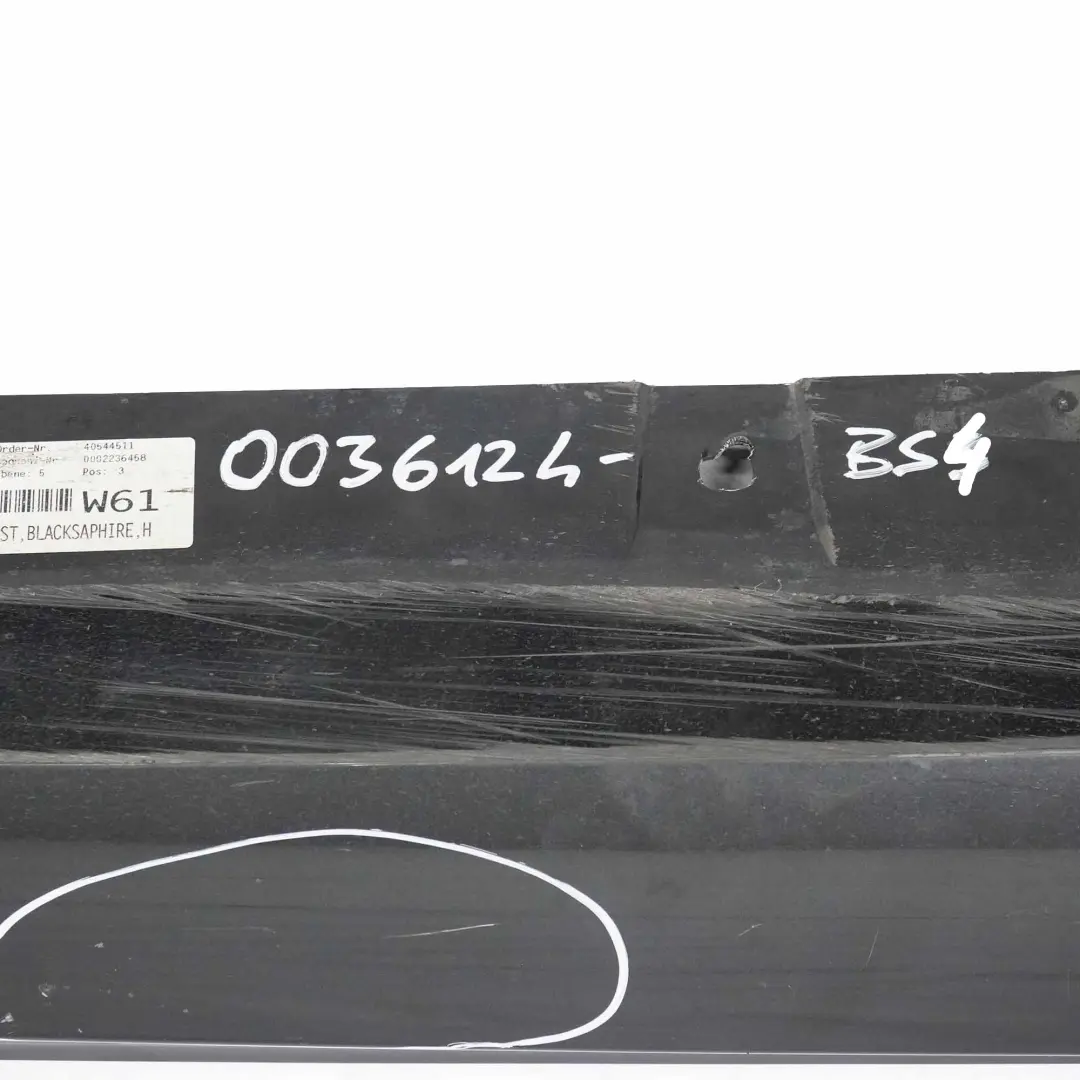  Gonna Laterale BMW E92 E93 M Sport Striscia Copertura Destra Nero Zaffiro - 475 - SKU 0036124-BS4 - Numero di parte 0036124
