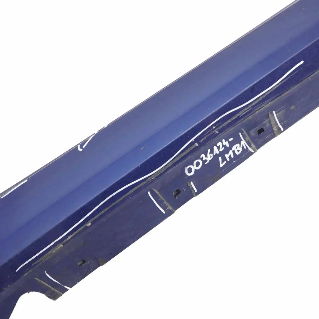  Faldon lateralBMW E92 E93 M Sport Sill Strip Cover Derecha Le Mans Blau - 381 - SKU 0036124-LMB1 - Número de pieza 0036124