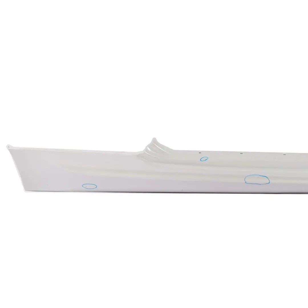 BMW E92 E93 M Sport Sill Strip Side Skirt Right O/S Mineral White - A96 - SKU 0036124-MW - Part number 0036124