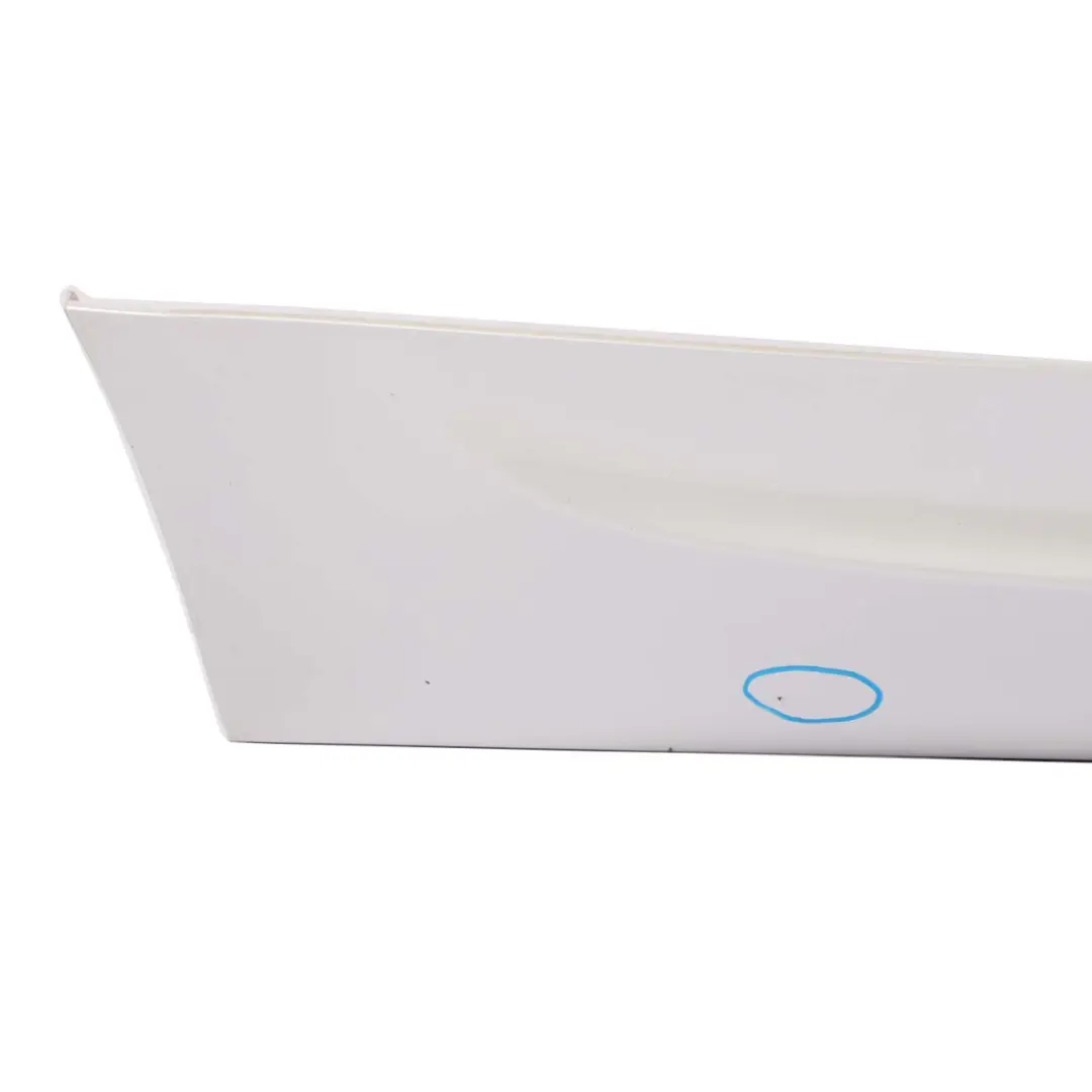 BMW E92 E93 M Sport Sill Strip Side Skirt Right O/S Mineral White - A96 - SKU 0036124-MW - Part number 0036124