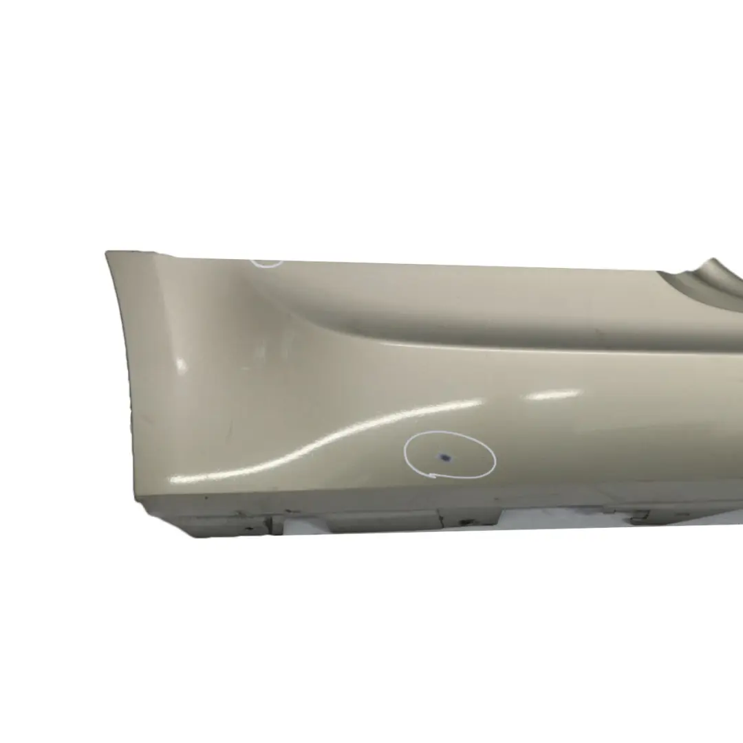 BMW E92 E93 M Sport Faldón Lateral Derecho Platinbronze - A53 - SKU 0036124-PB - Número de pieza 0036124