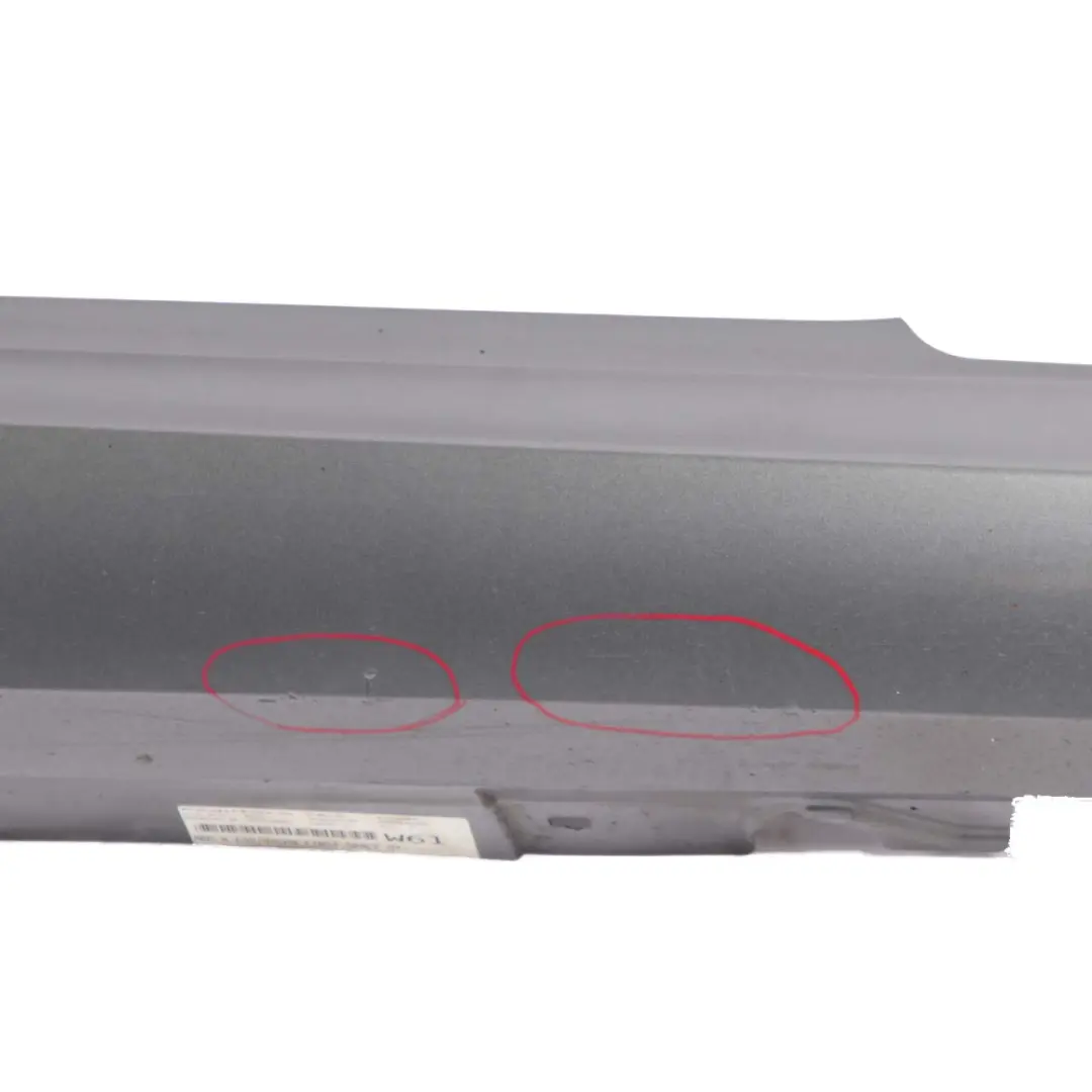 BMW E92 E93 M Sport Sill Strip Side Skirt Right O/S Spacegrau Space Grey - A52 - SKU 0036124-SCG1 - Part number 0036124