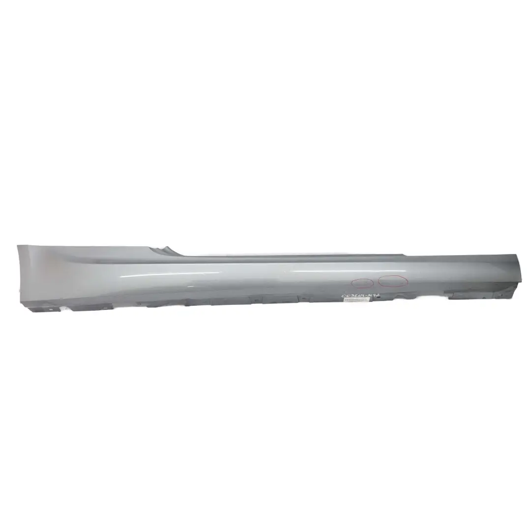 BMW E92 E93 Gonna Laterale M Sport Sill Strip Destra Grigio Spacegrau - A52 - SKU 0036124-SCG2 - Numero di parte 0036124