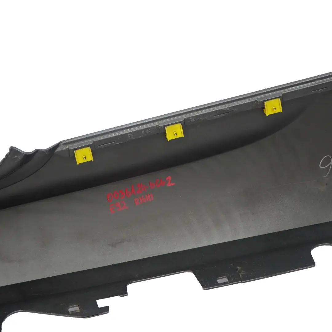 Side Skirt M Sport Sill Strip Right O/S Spacegrau Grey - A52 to BMW E92 E93 with Part number 0036124 BMW E92 E93 Side Skirt M Sport Sill Strip Right O/S Spacegrau Grey - A52 - SKU 0036124-SCG2 - Part number 0036124