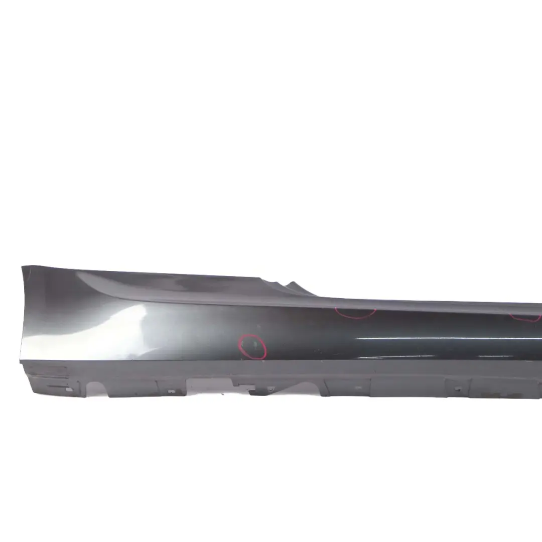 BMW 3 E92 E93 M Sport Sill Strip Side Skirt Right O/S Sparkling Graphite - A22 - SKU 0036124-SG - Part number 0036124