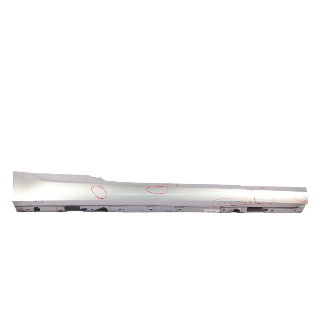 Sill Strip Side Skirt Right O/S Titansilber Silver to BMW 3 Series E92 E93 M Sport with Part number 0036124 BMW 3 Series E92 E93 M Sport Sill Strip Side Skirt Right O/S Titansilber Silver - SKU 0036124-TS - Part number 0036124