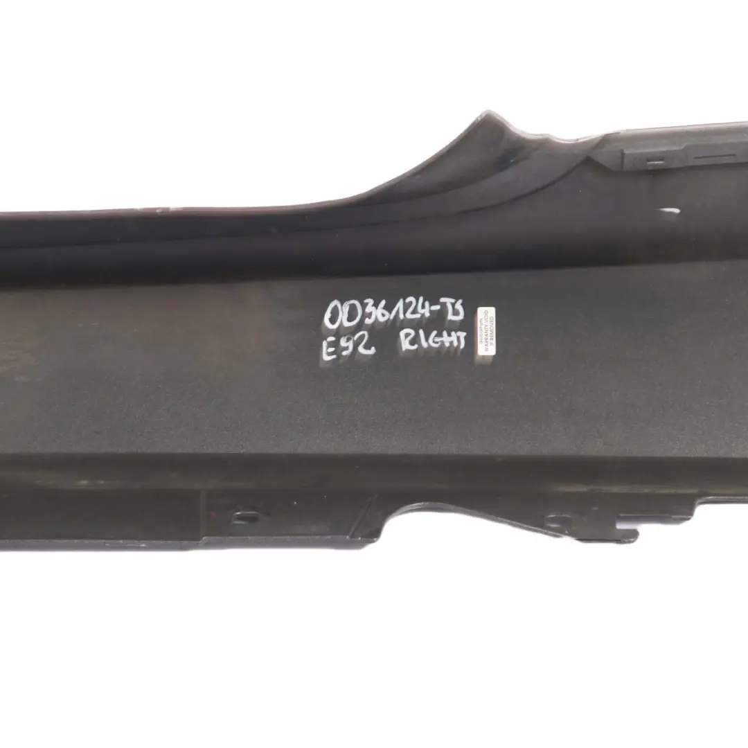 Sill Strip Side Skirt Right O/S Titansilber Silver to BMW 3 Series E92 E93 M Sport with Part number 0036124 BMW 3 Series E92 E93 M Sport Sill Strip Side Skirt Right O/S Titansilber Silver - SKU 0036124-TS - Part number 0036124