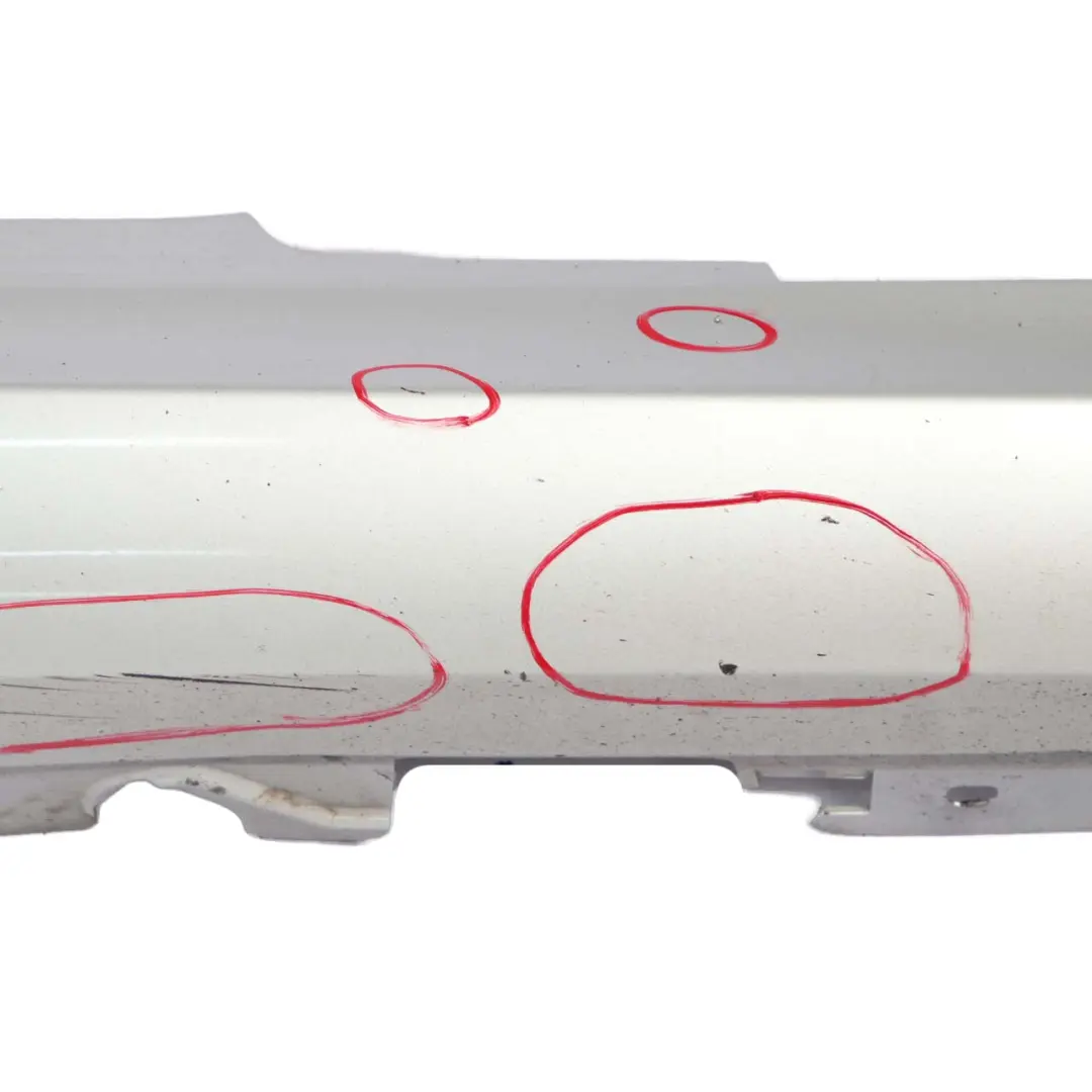 BMW 3 Series E92 E93 M Sport Sill Strip Side Skirt Right O/S Titansilber Silver - SKU 0036124-TS - Part number 0036124