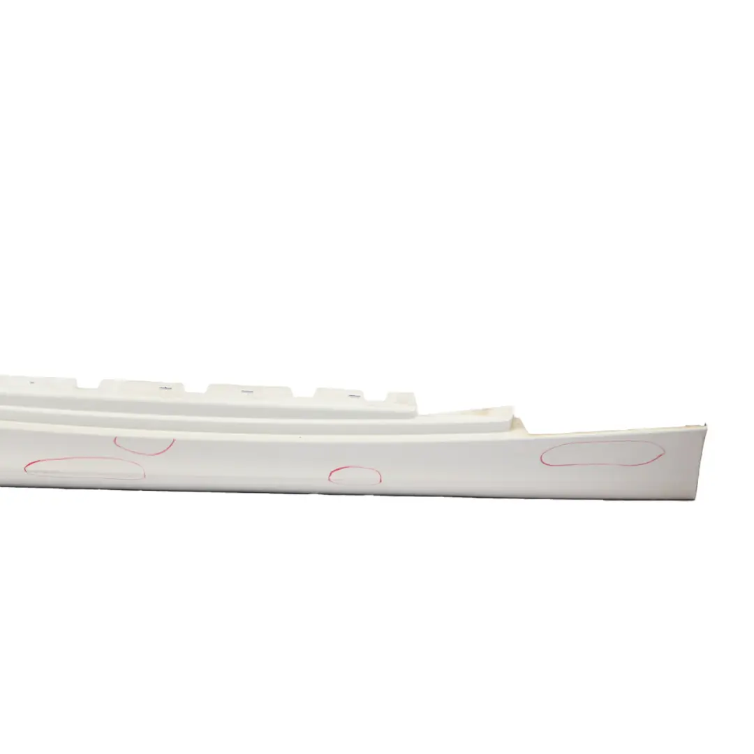 BMW E81 E82 E88 Sill Strip Side Skirt Right O/S Alpinweiss White 3 - 300 - SKU 0036142-AW3 - Part number 0036142