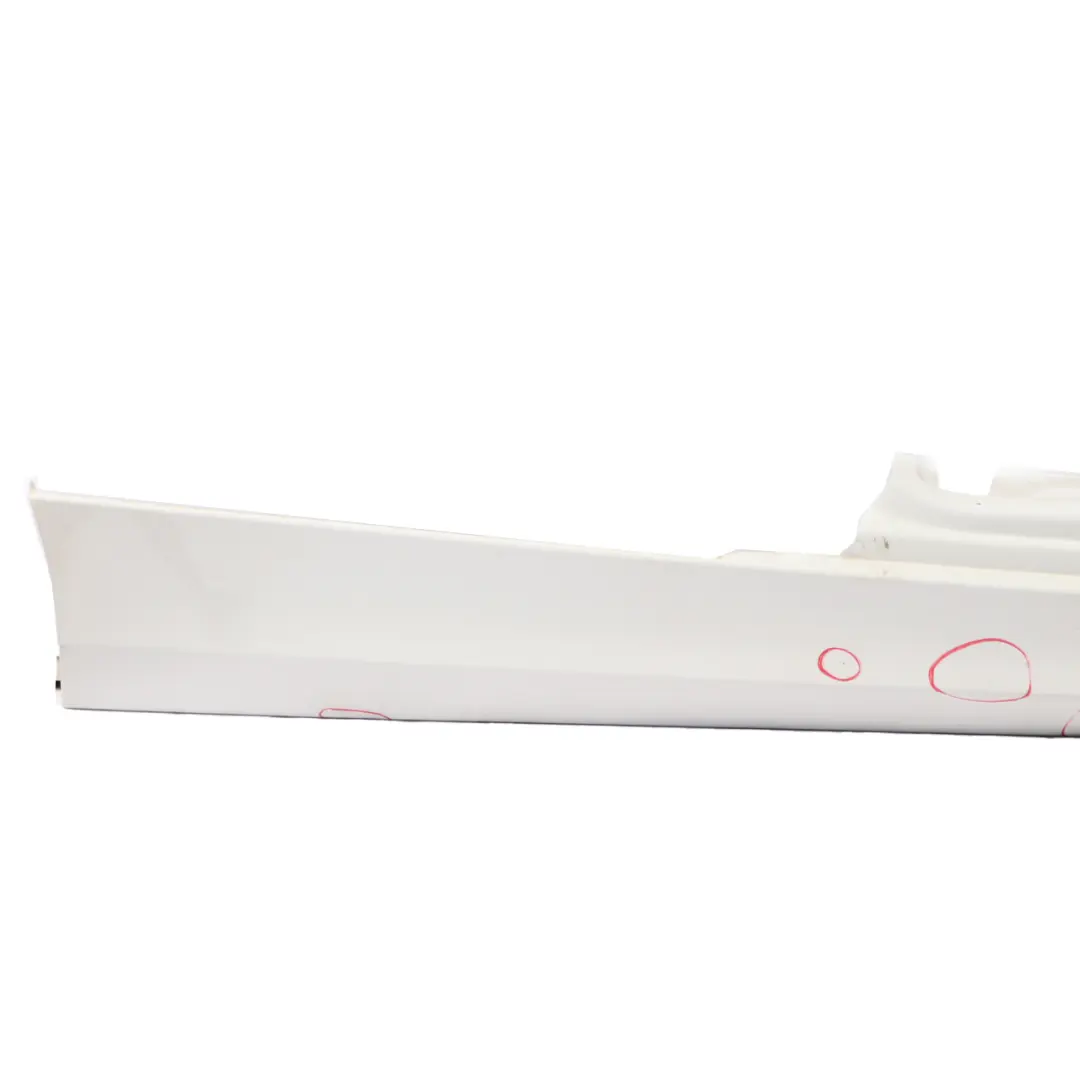 Sill Strip Side Skirt Right O/S Alpinweiss White 3 - 300 to BMW E81 E82 E88 with Part number 0036142 BMW E81 E82 E88 Sill Strip Side Skirt Right O/S Alpinweiss White 3 - 300 - SKU 0036142-AW3 - Part number 0036142