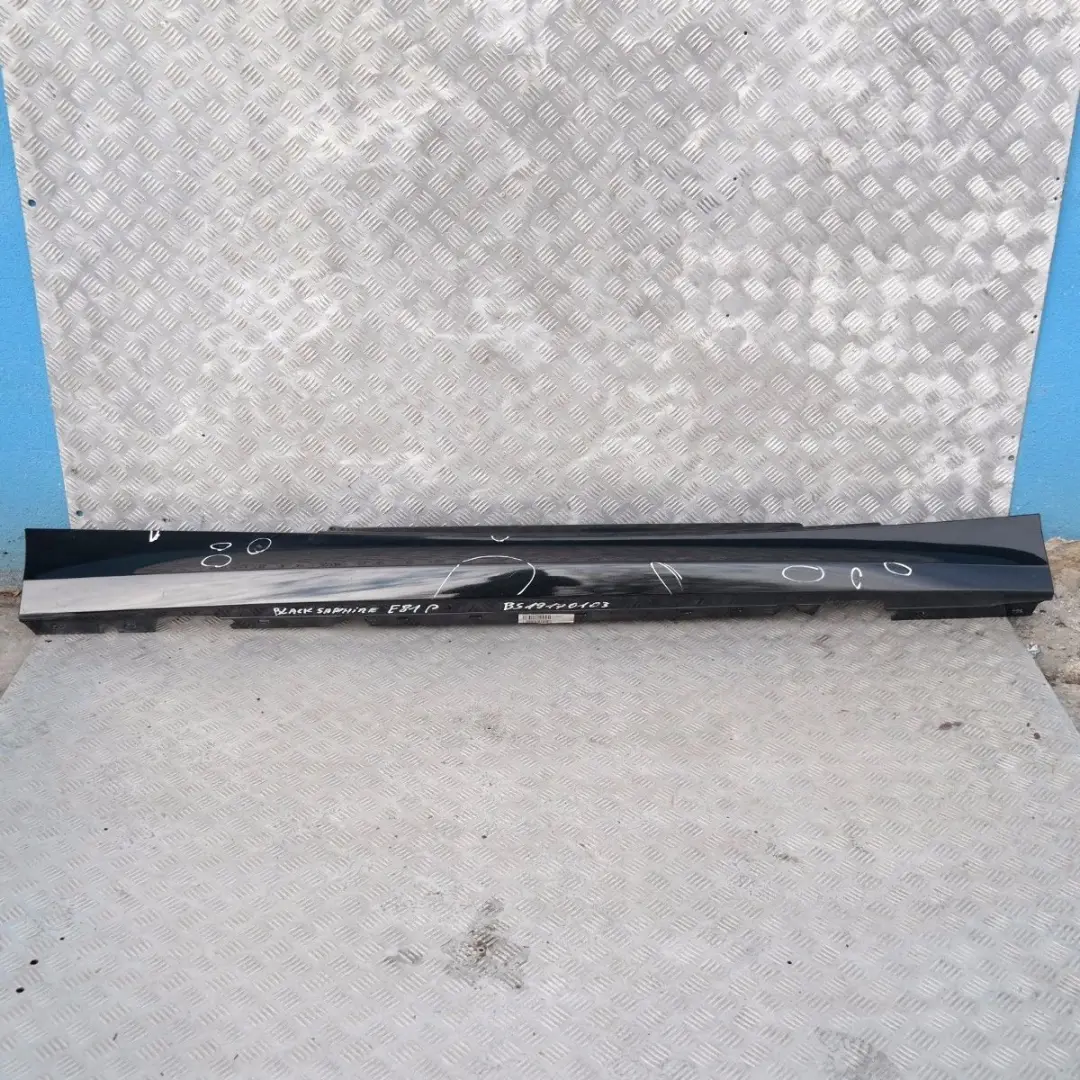 Bas de caisse Jupe laterale droite Noir Saphir Metallise pour BMW E81 E82 E88 à propos du numéro de pièce 51770036142 BMW E81 E82 E88 Bas de caisse Jupe laterale droite Noir Saphir Metallise - SKU 0036142-BS3 - Numéro de pièce 51770036142