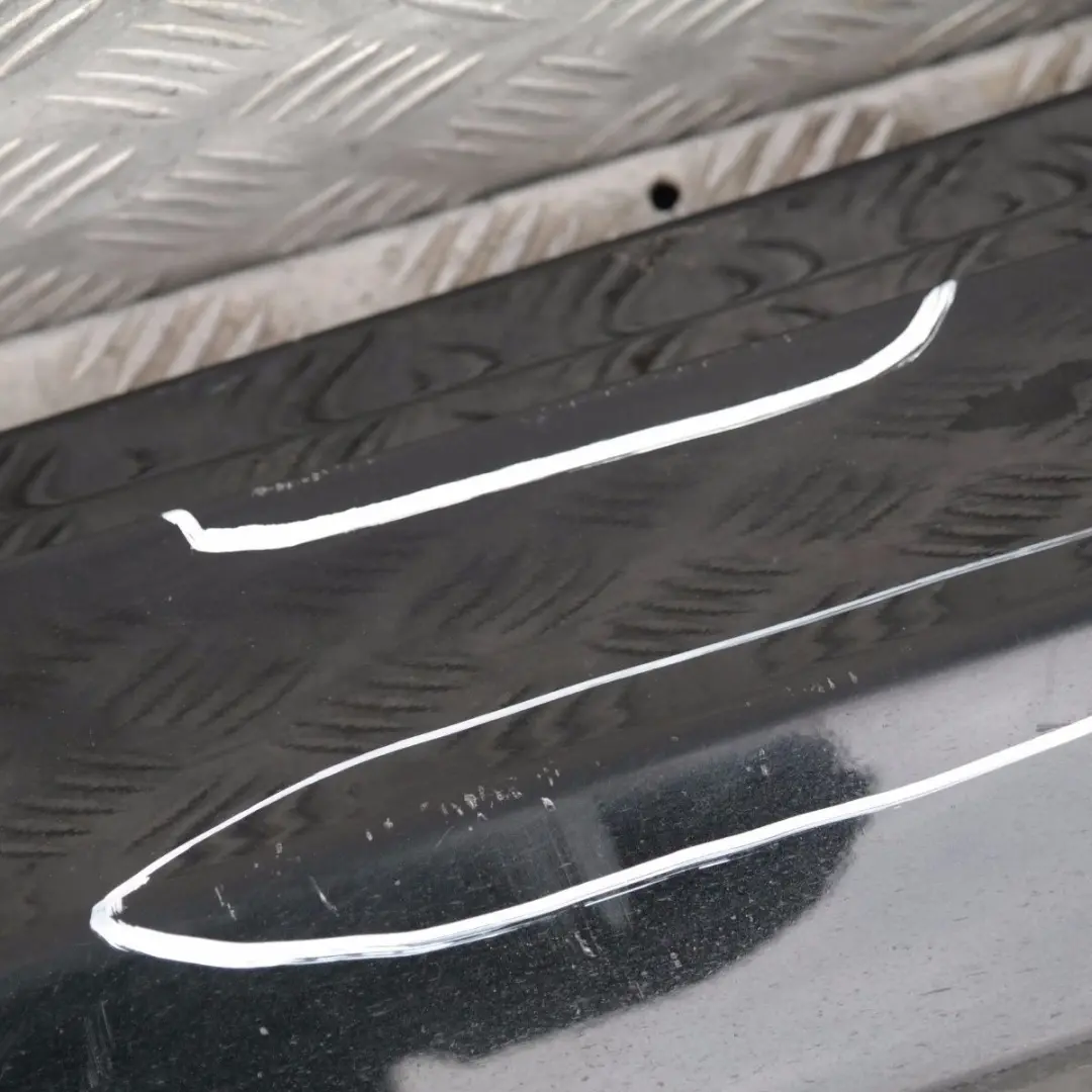 BMW 1 SERIES E81 E82 E88 Sill Strip Side Skirt Right O/S Black Sapphire Metallic - SKU 0036142-BS6 - Part number 36142