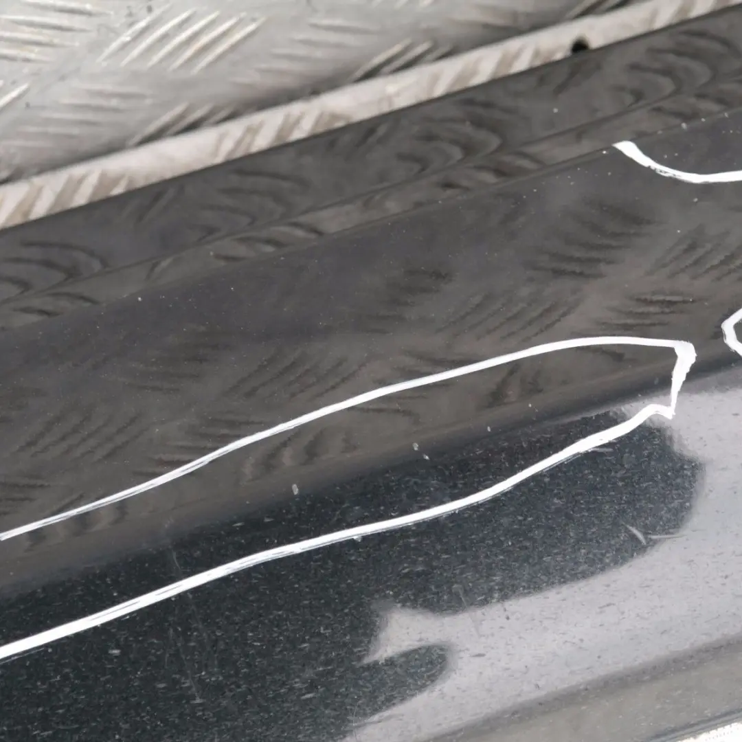 BMW 1 SERIES E81 E82 E88 Sill Strip Side Skirt Right O/S Black Sapphire Metallic - SKU 0036142-BS6 - Part number 36142