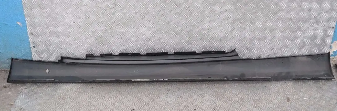 BMW 1 SERIES E81 E82 E88 Sill Strip Side Skirt Right O/S Black Sapphire Metallic - SKU 0036142-BS6 - Part number 36142