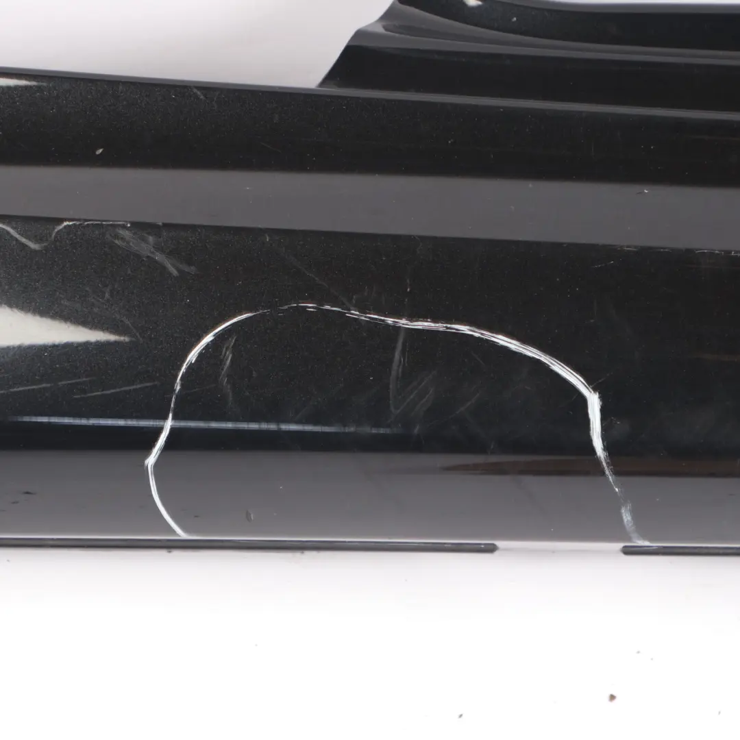 Side Skirt Sill Strip Cover Right O/S Black Sapphire Metallic - 475 to BMW E81 E82 with Part number 0036142 BMW E81 E82 Side Skirt Sill Strip Cover Right O/S Black Sapphire Metallic - 475 - SKU 0036142-BS - Part number 0036142