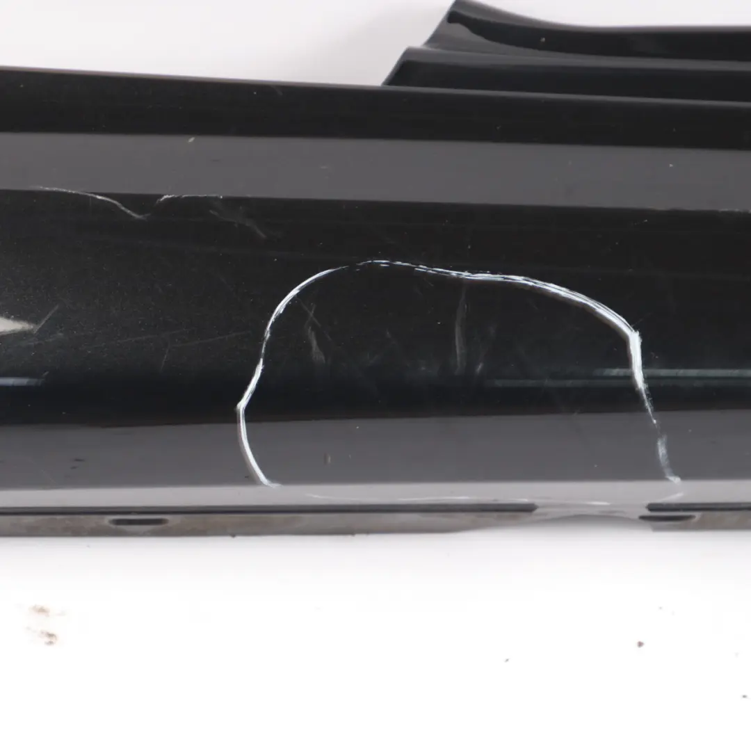 Side Skirt Sill Strip Cover Right O/S Black Sapphire Metallic - 475 to BMW E81 E82 with Part number 0036142 BMW E81 E82 Side Skirt Sill Strip Cover Right O/S Black Sapphire Metallic - 475 - SKU 0036142-BS - Part number 0036142