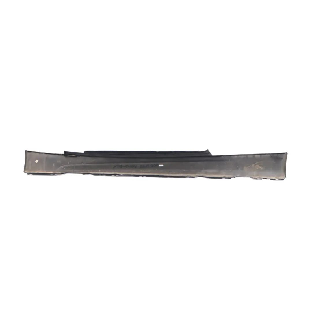 Side Skirt Sill Strip Cover Right O/S Black Sapphire Metallic - 475 to BMW E81 E82 with Part number 0036142 BMW E81 E82 Side Skirt Sill Strip Cover Right O/S Black Sapphire Metallic - 475 - SKU 0036142-BS - Part number 0036142