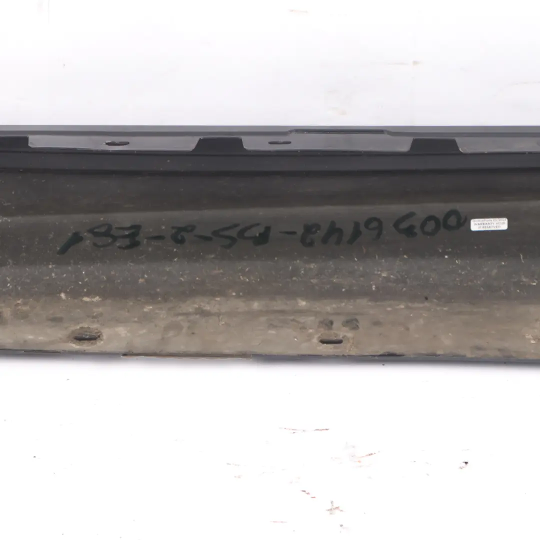 Side Skirt Sill Strip Cover Right O/S Black Sapphire Metallic - 475 to BMW E81 E82 with Part number 0036142 BMW E81 E82 Side Skirt Sill Strip Cover Right O/S Black Sapphire Metallic - 475 - SKU 0036142-BS - Part number 0036142