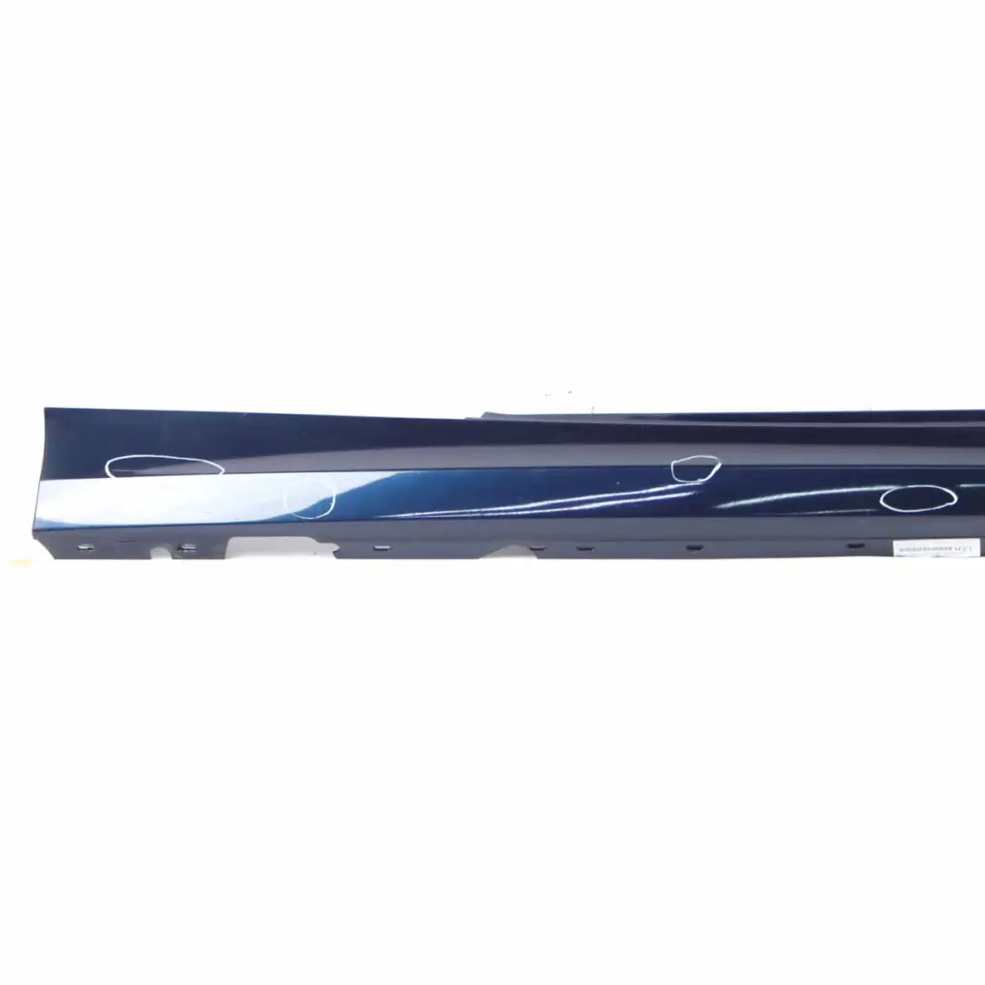 Side Skirt BMW E81 E82 E88 Sill Strip Right O/S Tiefseeblau Deep Sea Blue A76 to with Part number 0036142 Side Skirt BMW E81 E82 E88 Sill Strip Right O/S Tiefseeblau Deep Sea Blue A76 - SKU 0036142-DSB1 - Part number 0036142