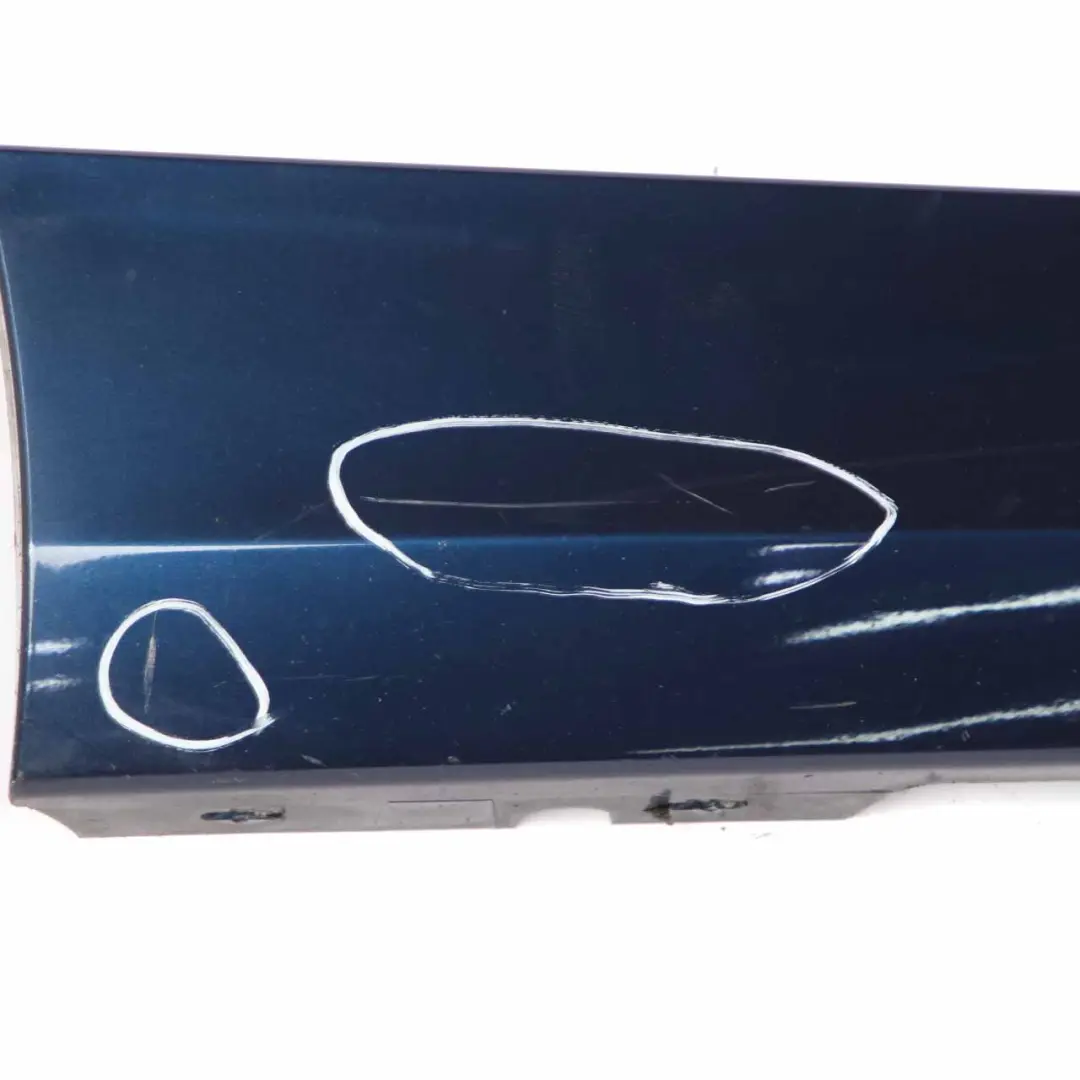 Side Skirt BMW E81 E82 E88 Sill Strip Right O/S Tiefseeblau Deep Sea Blue A76 to with Part number 0036142 Side Skirt BMW E81 E82 E88 Sill Strip Right O/S Tiefseeblau Deep Sea Blue A76 - SKU 0036142-DSB1 - Part number 0036142