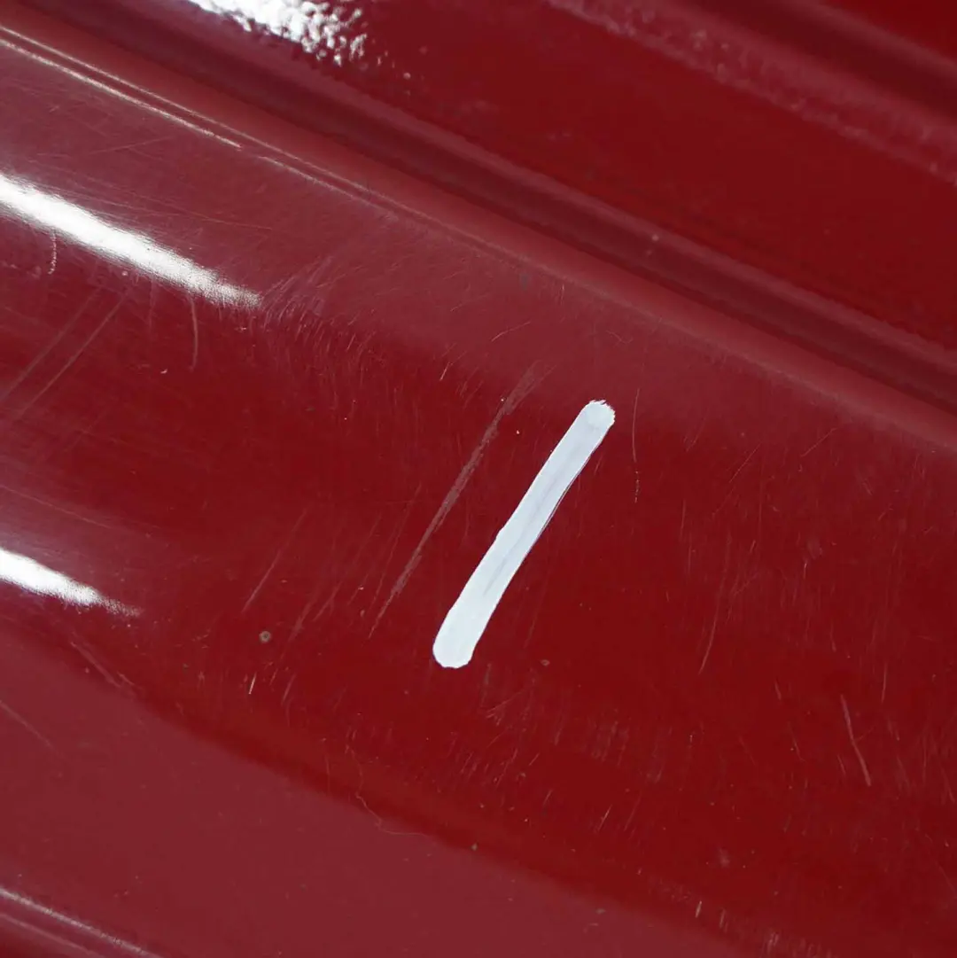 BMW E81 E82 Side Skirt Sill Strip Right O/S Karmesinrot Crimson Red Rot - A61 - SKU 0036142-KAR1 - Part number 0036142