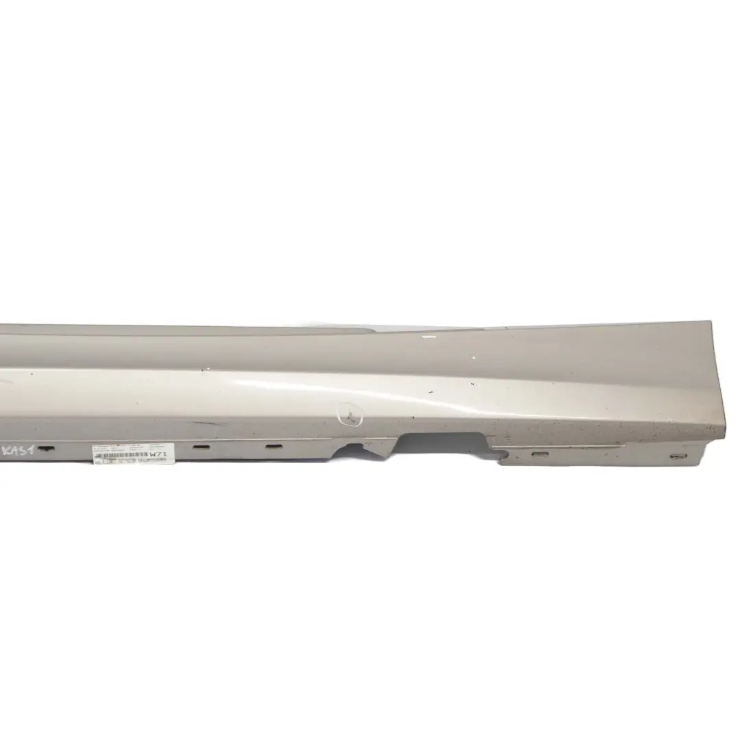 BMW E81 E88 Sill Strip Faldón Lateral Derecho Kaschmirsilber Cashmere Silver A72 - SKU 0036142-KAS1 - Número de pieza 0036142