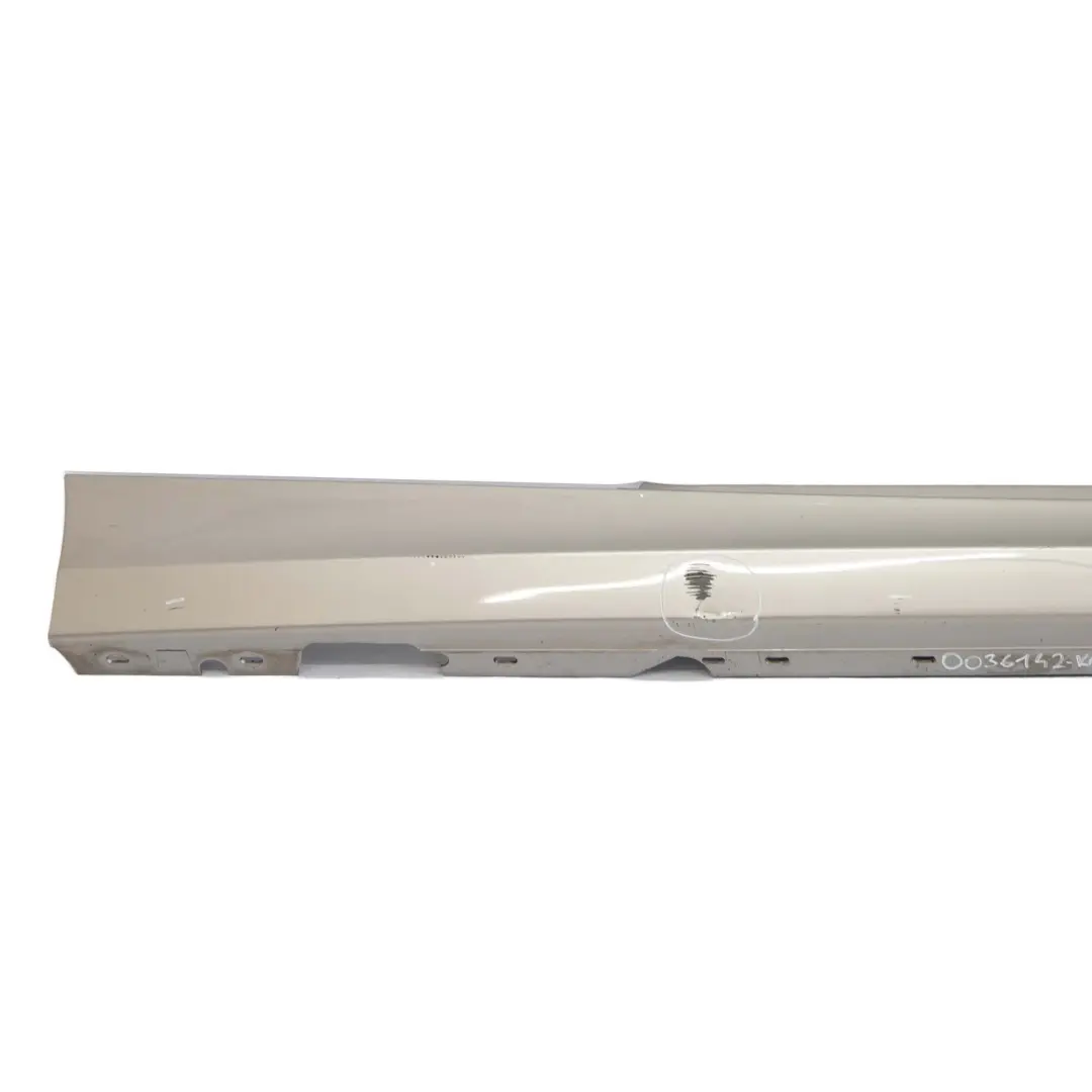 BMW E81 E88 Sill Strip Faldón Lateral Derecho Kaschmirsilber Cashmere Silver A72 - SKU 0036142-KAS1 - Número de pieza 0036142