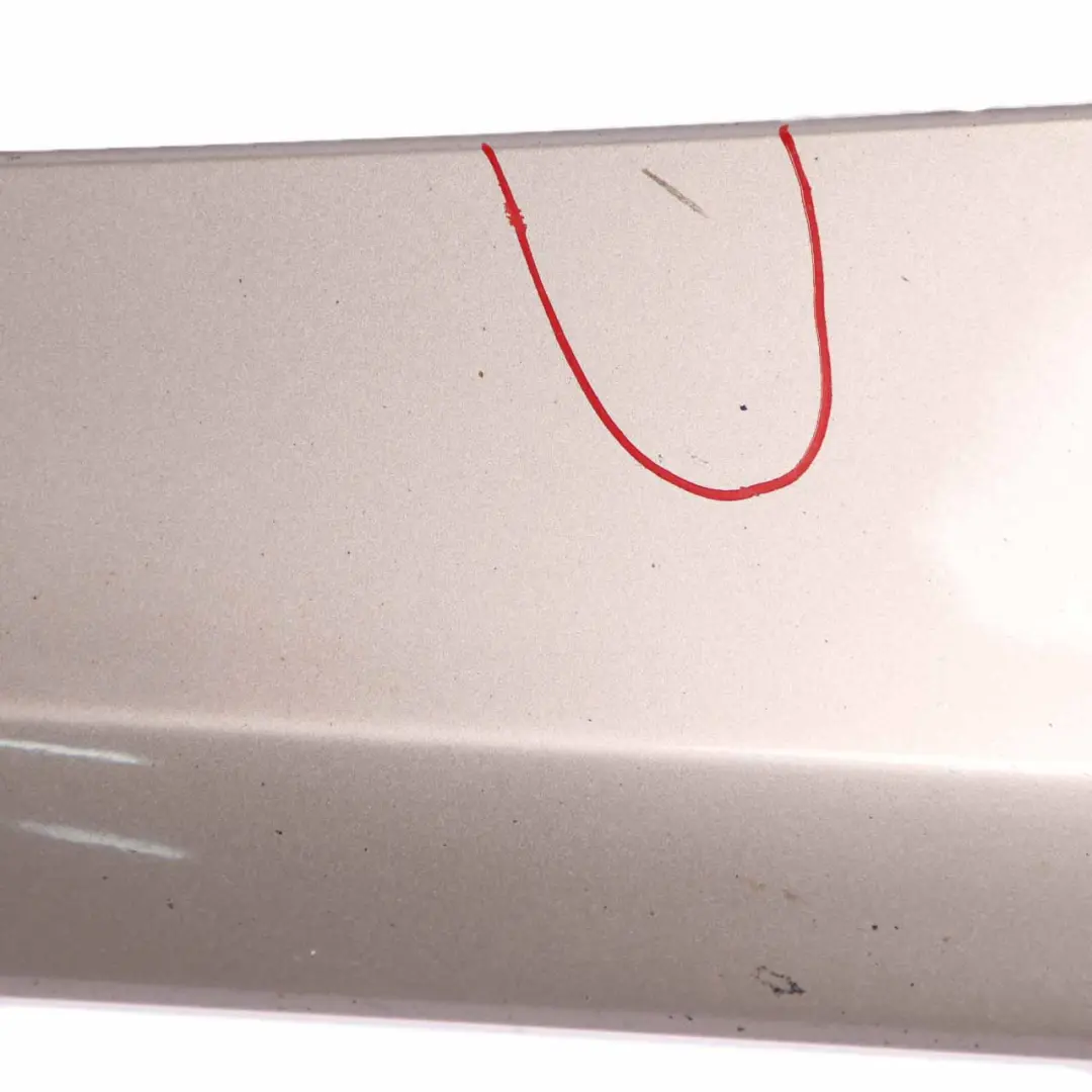 BMW E81 E88 Sill Strip Side Skirt Right O/S Kaschmirsilber Cashmere Silver A72 - SKU 0036142-KAS - Part number 0036142