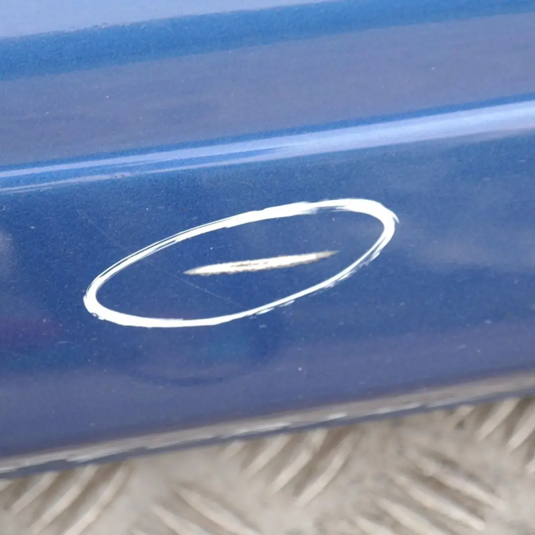 BMW 1 E81 E82 E88 Schwellerleiste Blende Schweller rechts Montegoblau Blau - SKU 0036142-MTB - Teilenummer 0036142-MTB