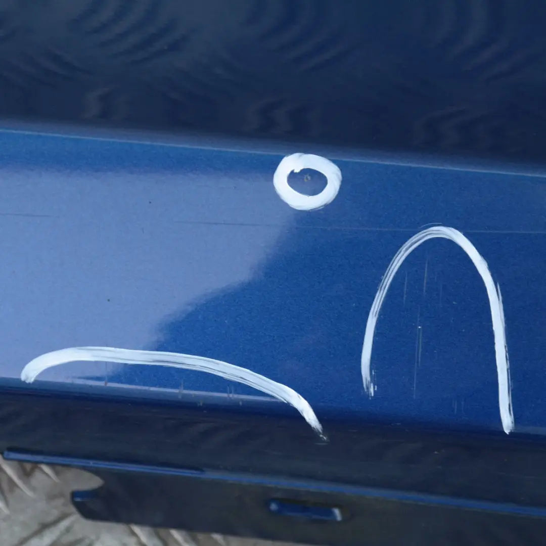 BMW 1 SERIES E81 E82 E88 Sill Strip Side Skirt Right O/S Montegoblau Blau Blue - SKU 0036142-MTB1 - Part number 36142