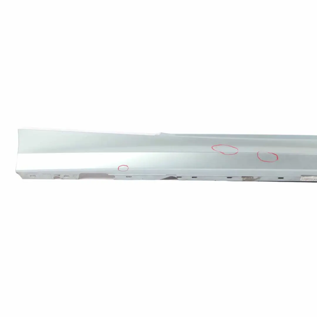 Side Skirt Sill Strip Right O/S Patagonia Green Metallic - A71 to BMW E81 E82 with Part number 0036142 BMW E81 E82 Side Skirt Sill Strip Right O/S Patagonia Green Metallic - A71 - SKU 0036142-PTG - Part number 0036142