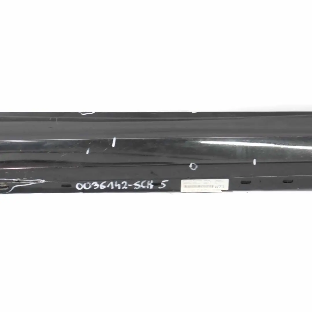 BMW E81 E82 E88 Sill Strip Side Skirt Right O/S Schwarz 2 Black - 668 - SKU 0036142-SCH5 - Part number 0036142