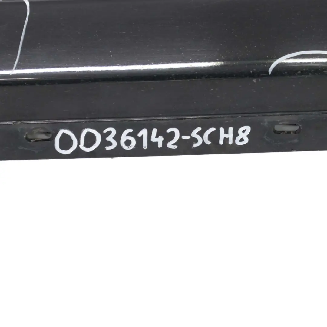 BMW E81 E82 E88 Listello Portiera Apertura Gonna Destro Nero 2 - - SKU 0036142-SCH8 - Numero di parte 0036142