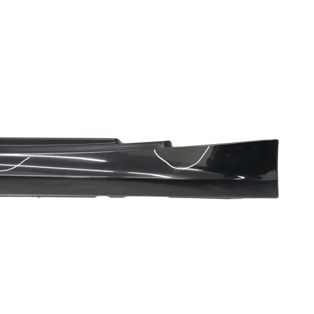 BMW 1 E81 E82 E88 8 Sill Strip Side Skirt Right O/S Schwarz 2 Black - 668 - SKU 0036142-SCH8 - Part number 0036142