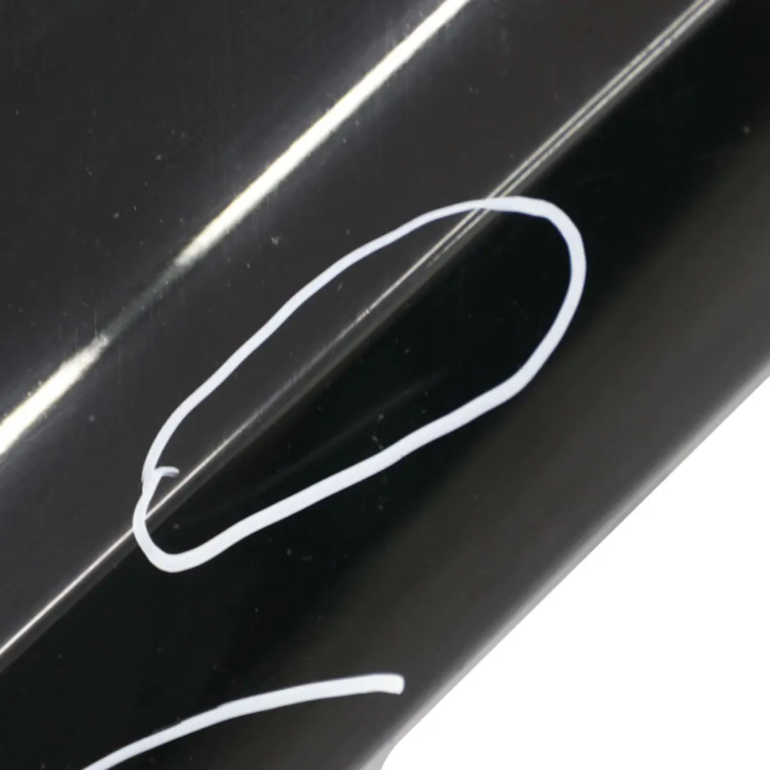 BMW 1 E81 E82 E88 8 Sill Strip Side Skirt Right O/S Schwarz 2 Black - 668 - SKU 0036142-SCH8 - Part number 0036142