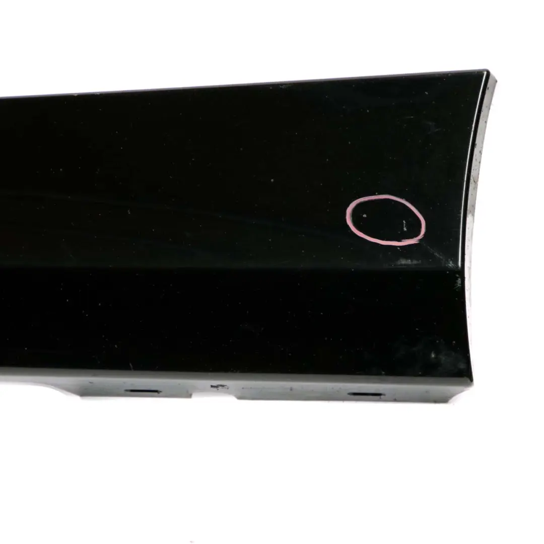 Side Skirt Sill Strip Right O/S E82 E88 Schwarz 2 Black - 668 to BMW E81 with Part number 0036142 BMW E81 Side Skirt Sill Strip Right O/S E82 E88 Schwarz 2 Black - 668 - SKU 0036142-SCH9 - Part number 0036142