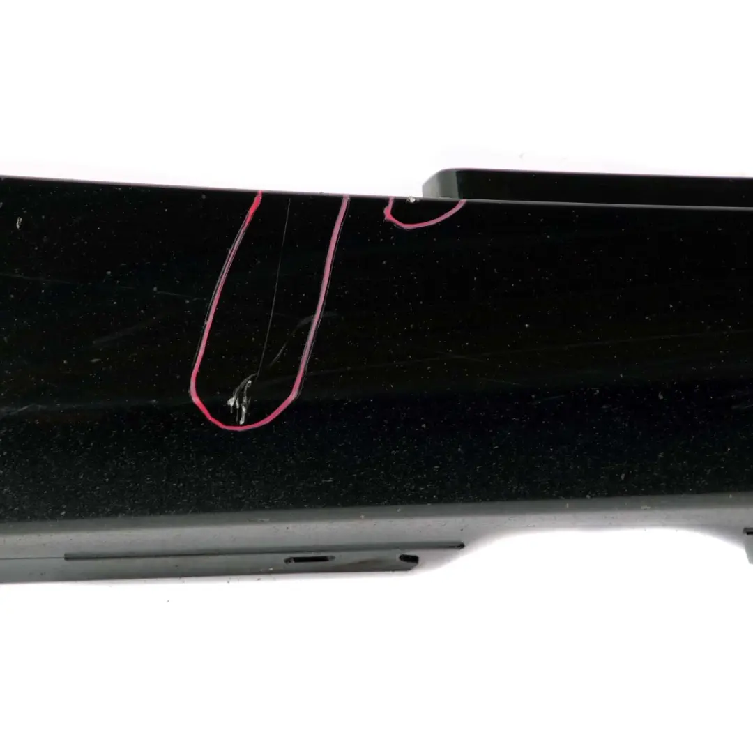 BMW E81 Side Skirt Sill Strip Right O/S E82 E88 Schwarz 2 Black - 668 - SKU 0036142-SCH9 - Part number 0036142