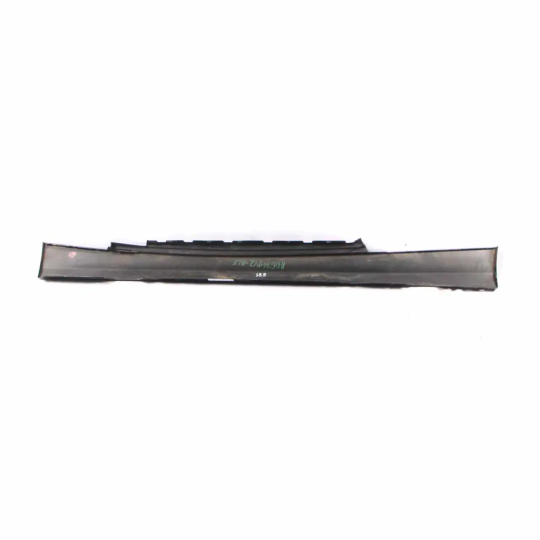 Sill Strip Side Skirt Right O/S Schwarz 2 Black - 668 to BMW 1 Series E81 E82 E88 with Part number 0036142 BMW 1 Series E81 E82 E88 Sill Strip Side Skirt Right O/S Schwarz 2 Black - 668 - SKU 0036142-SCH - Part number 0036142