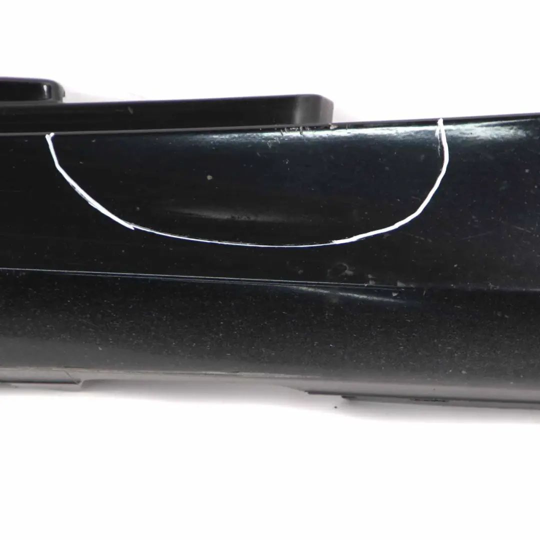 BMW E81 E82 E88 Sill Strip Faldon Lateral Derecho Schwarz 2 Negro - 668 - SKU 0036142-SCH - Número de pieza 0036142