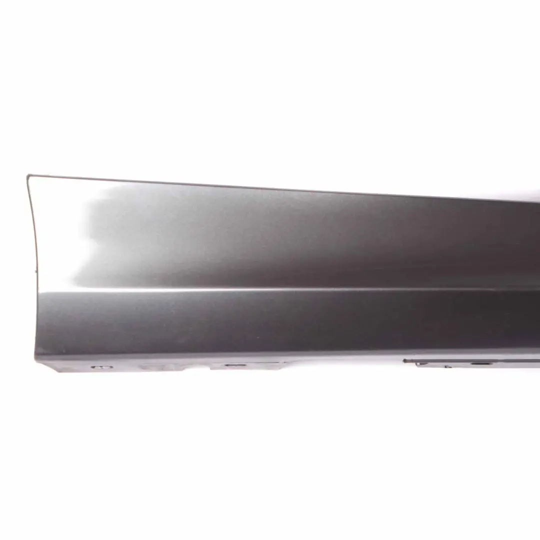 Side Skirt Sill Strip Right O/S Sparkling Graphite Metallic - A22 to BMW E81 E82 with Part number 0036142 BMW E81 E82 Side Skirt Sill Strip Right O/S Sparkling Graphite Metallic - A22 - SKU 0036142-SG1 - Part number 0036142