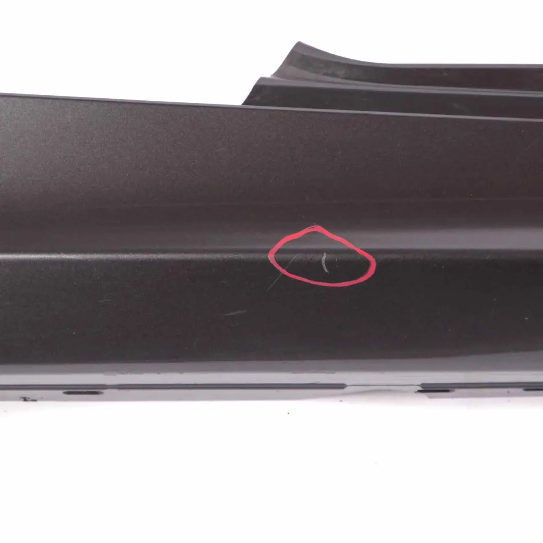 Side Skirt Sill Strip Right O/S Sparkling Graphite Metallic - A22 to BMW E81 E82 with Part number 0036142 BMW E81 E82 Side Skirt Sill Strip Right O/S Sparkling Graphite Metallic - A22 - SKU 0036142-SG1 - Part number 0036142