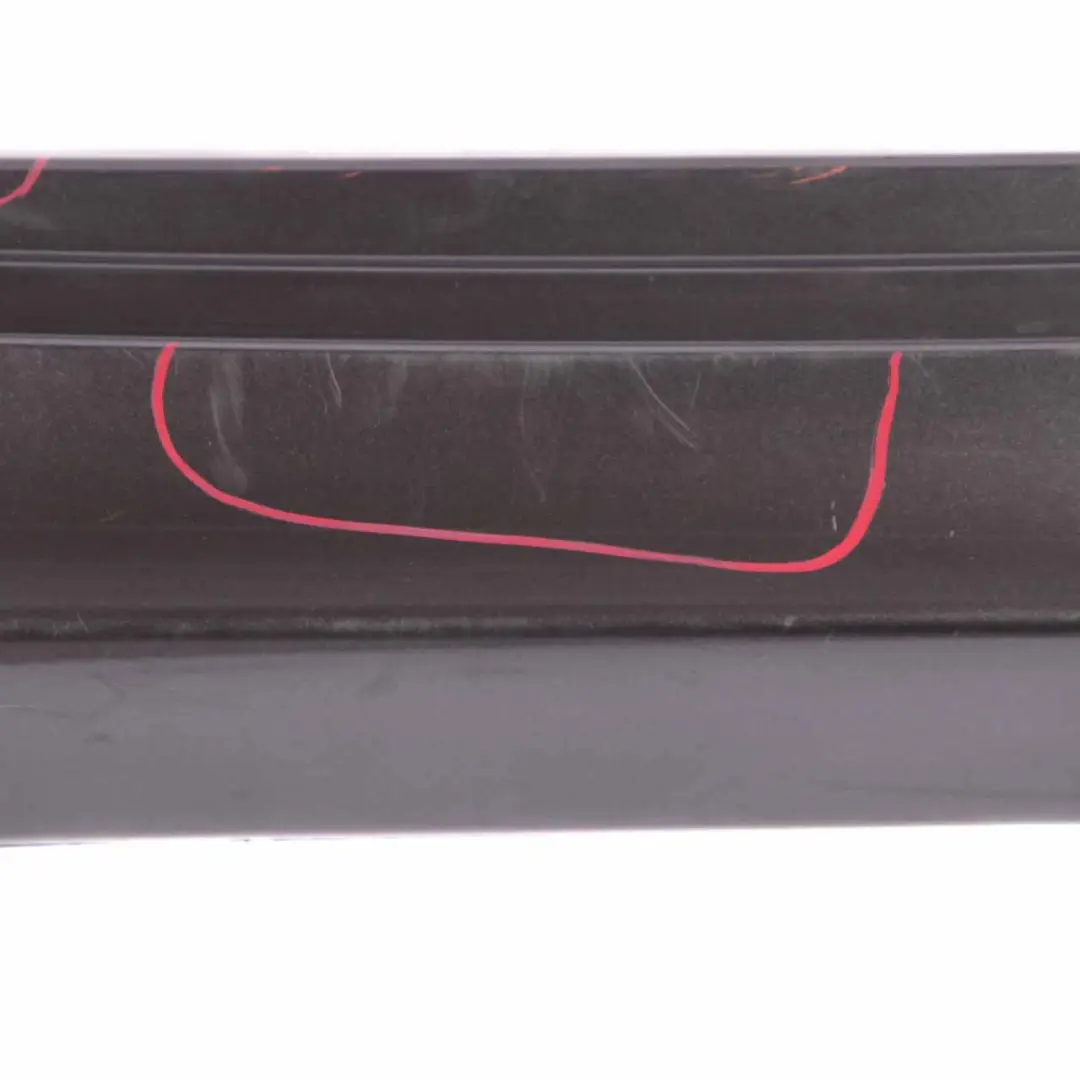 Side Skirt Sill Strip Right O/S Sparkling Graphite Metallic - A22 to BMW E81 E82 with Part number 0036142 BMW E81 E82 Side Skirt Sill Strip Right O/S Sparkling Graphite Metallic - A22 - SKU 0036142-SG1 - Part number 0036142